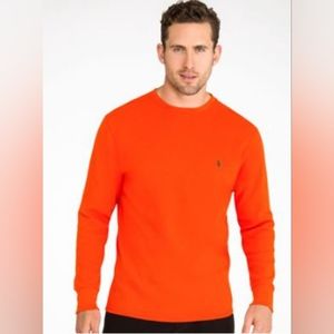 Polo Ralph Lauren's Waffle Knit Crew Shirt